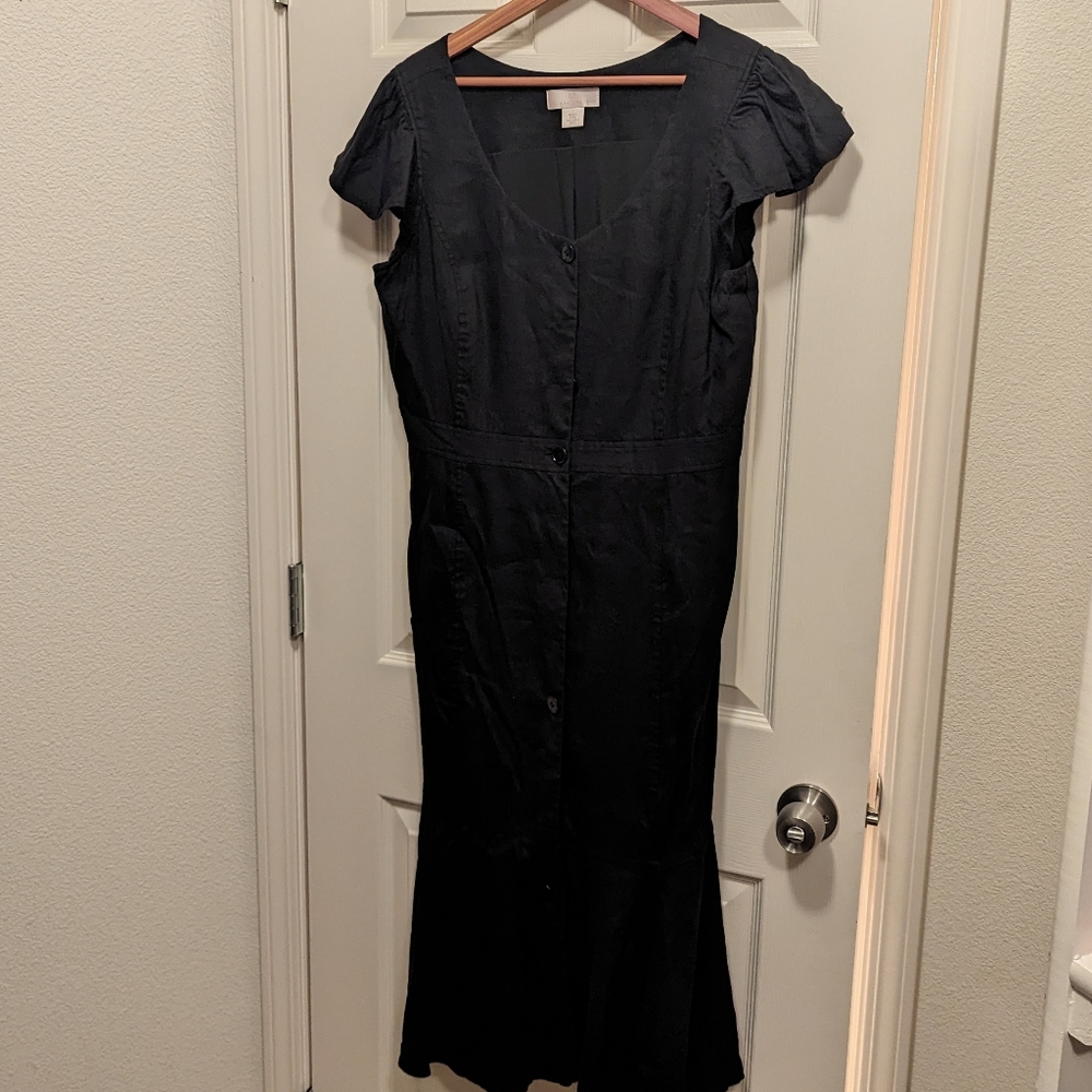 Rachel Parcell Button Down Midi Dress (Nordstrom Exclusive)